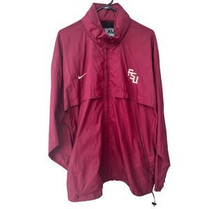 NIKE FLORIDA STATE UNIVERSITY FSU windbreaker jacket